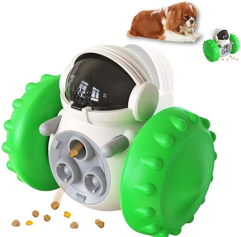 RoboRoll™ – Smart Tumbler Puzzle Toy for Dogs and Cats