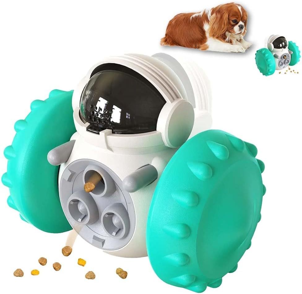 RoboRoll™ – Smart Tumbler Puzzle Toy for Dogs and Cats